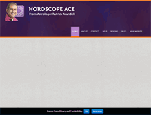 Tablet Screenshot of horoscope-ace.com